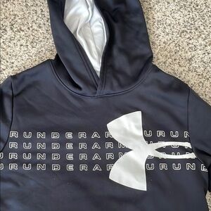 Boys Under Armour Black Hoodie